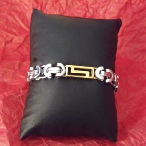 Two-toned Link bracelet -Women's